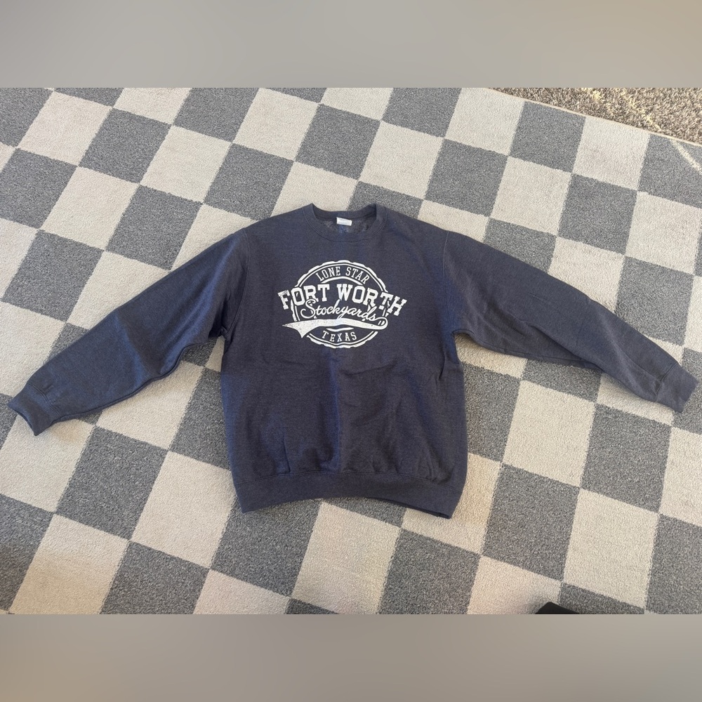 Fort Worth Blue Unisex Crewneck